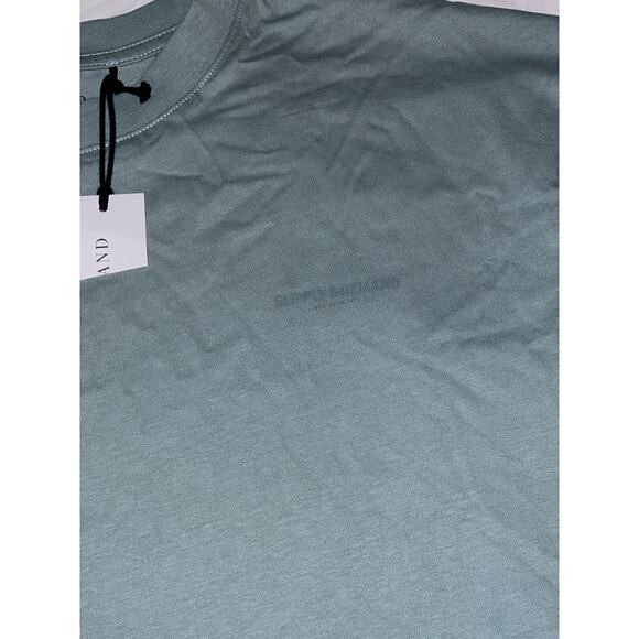 Supply And Demand New York City Moonstone BF T Shirt‎ Womens XL Dusty Teal Green - Picture 4 of 6